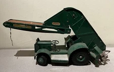Vintage Doepke Model Toys Barber Greene Fixed Chute Bucket Loader Pressed Steel