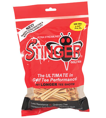 New 200 Stinger Golf Tees 2 & 3/4'' 