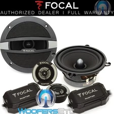 FOCAL AUDITOR R-130S2 5.25" CAR COMPONENT SPEAKERS CROSSOVERS MIDS TWEETERS NEW