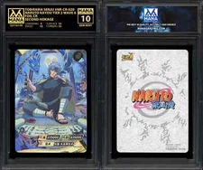 NARUTO KAYOU TOBIRAMA SENJU #NR-CR-020 FOIL CR MANA 10 GEM MINT -AI GRADE-