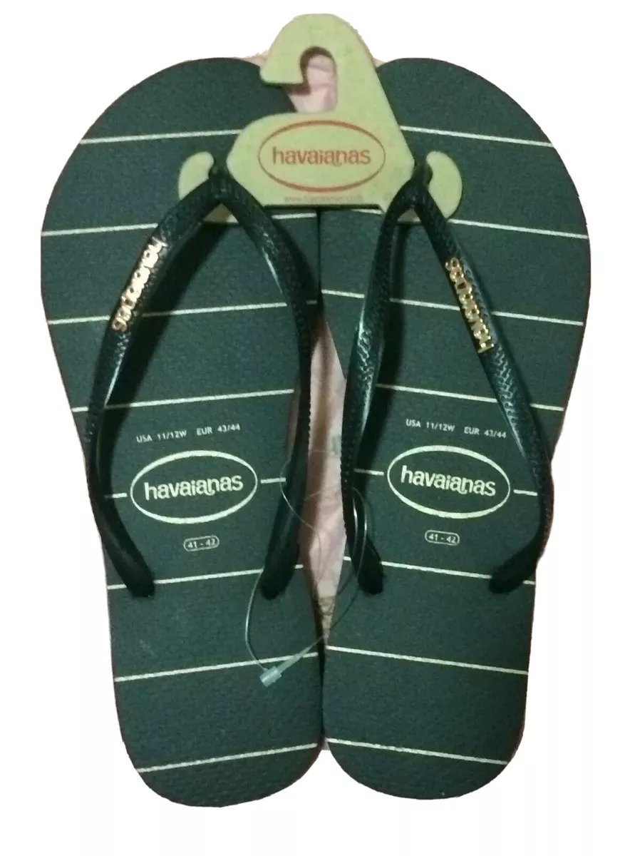 Havaianas slim logo metallic 2025