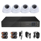 Security Surveillance CCTV Kit Class 4 Channel DVR-4x 5MP Dome Cameras + 1TB HDD