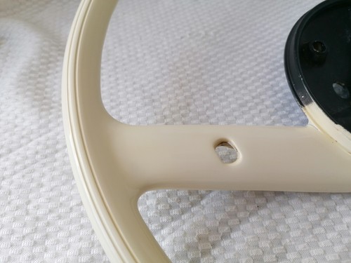 Mercedes Steering Wheel W108 W109 W110 W111 W112 W113 Pagode Ivory 250 Se Sl - Picture 6 of 12