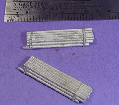 S SCALE Sn3 1/64  PLUMBING PIPE BUNDLESWISEMAN MODEL SERVICES DETAIL PARTS: S367