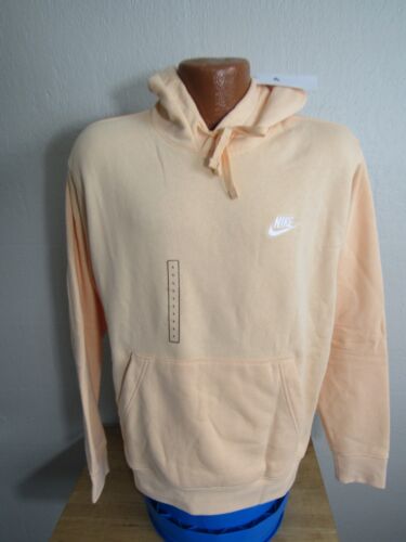 Nike Men's NWT Size Large Peach Hoodie Top Athleisure New!