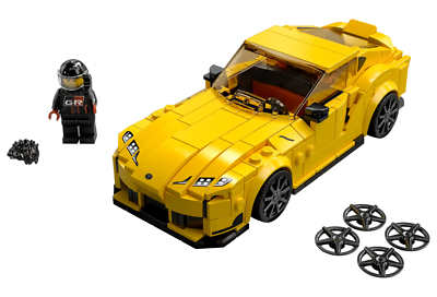 りーしゃんさん専用 LEGO 76901 Speed Champions Toyota GR Supra & Custom Toyota GR