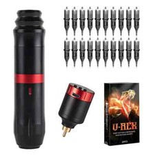 Permanent Makeup Wireless Tattoo Machine Rotary Tattoo Pen Kit Eyebrow Lip Tool