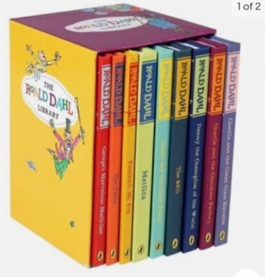 The Roald Dahl Library Collection 9 Hardcover Book Set