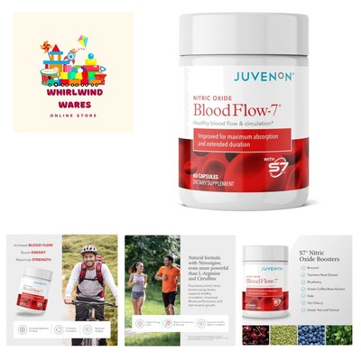 BloodFlow-7 Nitric Oxide Supplement with Nitrosigine