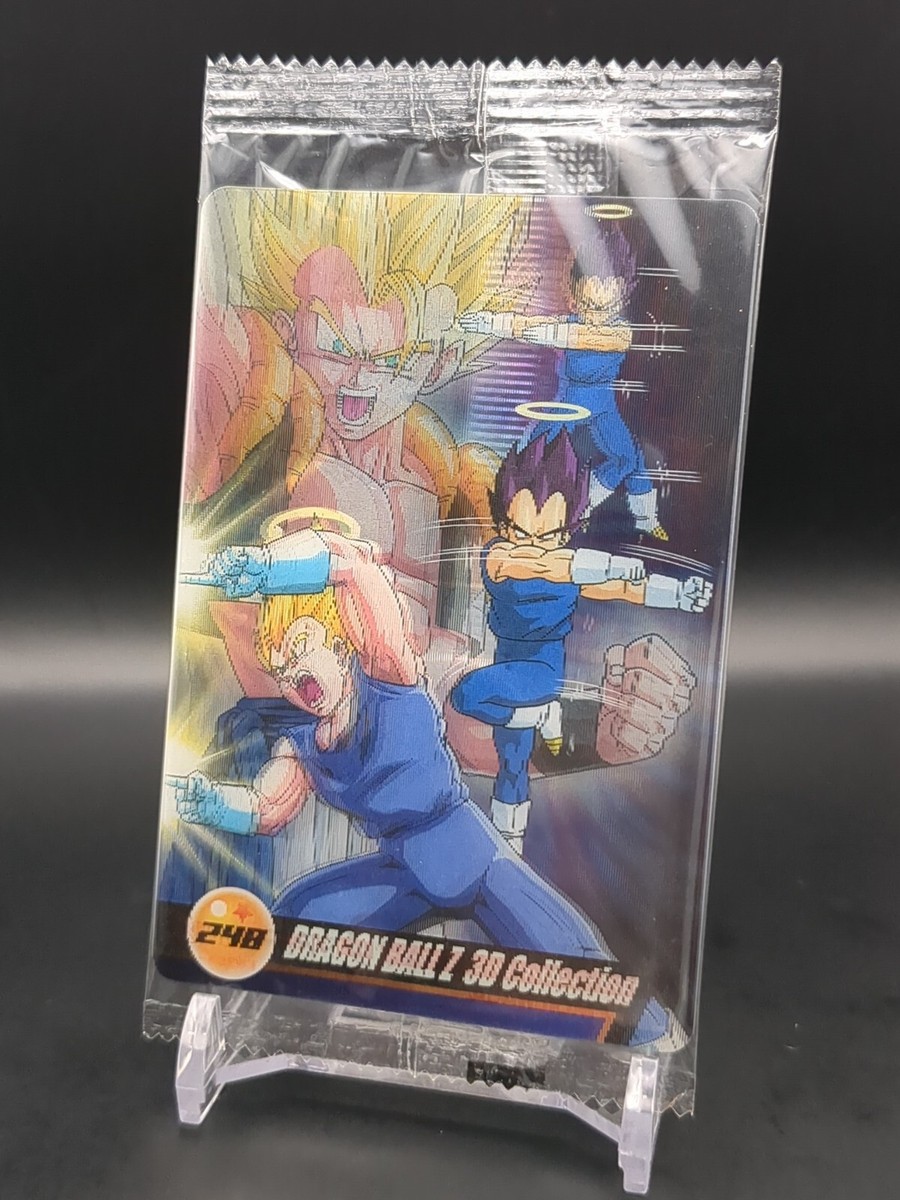 Vegeta Gogeta #248 3D UnOpen Dragon Ball Plastic wafer card