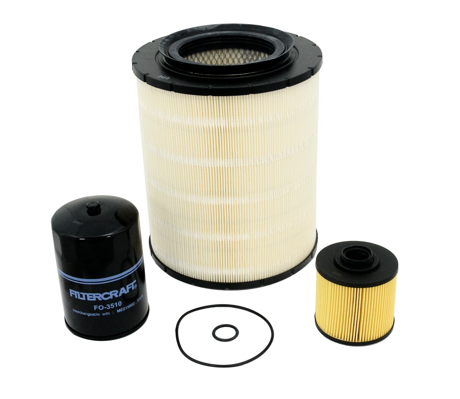Filter Kit For Mitsubishi Canter/Fuso FB83B 3.5T 3C15 4M42 4/2006>ON