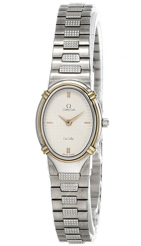 Ville Vintage Cream Dial Quartz SS 