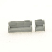 LaoYao 1:72 Modern Simple Sofa 3+1 Seater Sofa