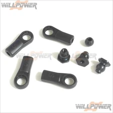 Hyper 7 Parts Torque Rod - Ball End Set #87072 (RC-WillPower) Hobao OFNA Buggy