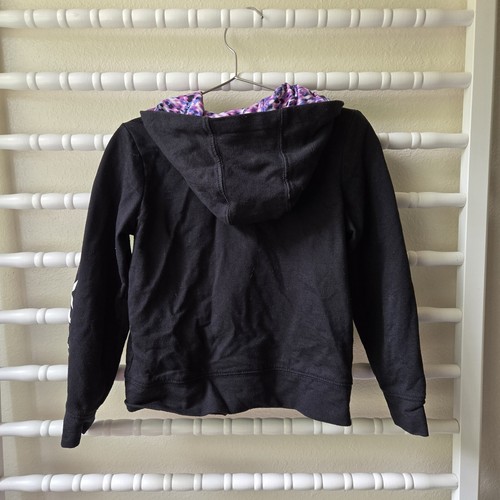 Hurley Girl's Zip Up Hoodie with Lined Hood - Girl's Size 7 - Picture 2 of 7