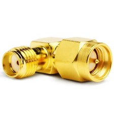 TOJOIN 2pcs SMA Male to female jack Right Angle 90' RF Coaxial Adapter Connector