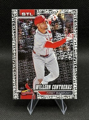 Willson Contreras 2026 Topps Series 1 Spring Training #180 St Louis Cardinals