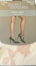 Secret Treasures Women's Fashion Tights Control Mystical Rose Top  Size 4