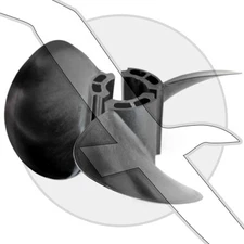 Volvo Penta X8 Forward Front Replacement Prop Blade Set 3807779 3861600