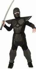 Black Ninja Costume Boys