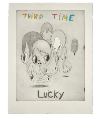 Javier Calleja 版画 Third Time Lucky, 2021 Javier Calleja, Print, Third Time Lucky, 2021, Edition of 70