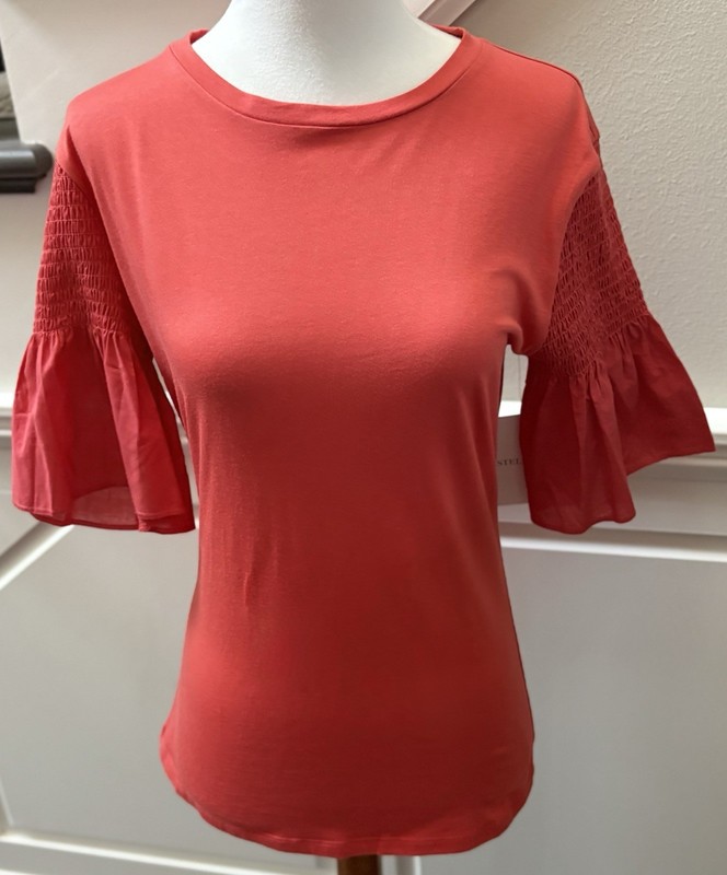 Stella & Dot Maette Bianca Knit Tee -XS-NWT