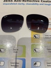 New Ray Ban Justin RB4165 4165 Grey Replacement Lenses Size 51