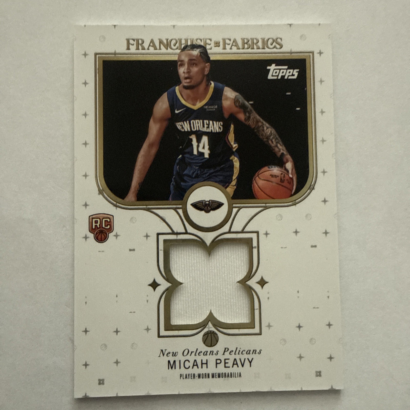 2025-26 Topps Basketball JOAN BERINGER #FF-JB Franchise Fabrics - TIMBERWOLVES