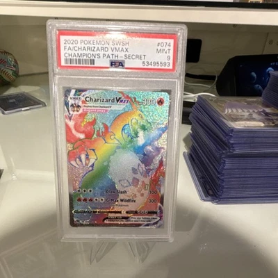 pokemon rare league cards Amazon.com: Pokemon - Charizard VMAX - 074/073 main image 0