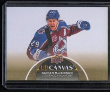 #C21 2021-22 Upper Deck Nathan MacKinnon UD Canvas Colorado Avalanche