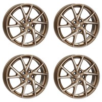 4 Alutec Felgen ADX.01 7.0Jx17 ET48 5X100 Metbronfp FüR Skoda Fabia