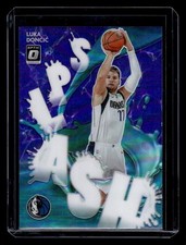 2020-21 Panini Donruss Optic Luka Doncic Splash! Purple Prizm #15