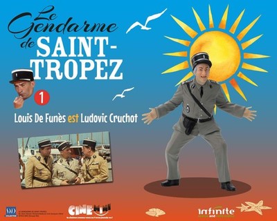 Le Gendarme de Saint Tropez #1 Luis De Funes est Cruchot Mini Figure