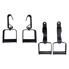 2Pcs Pull up Bar Handles Gym Handles Multifunctional Rotating Grip Non Slip