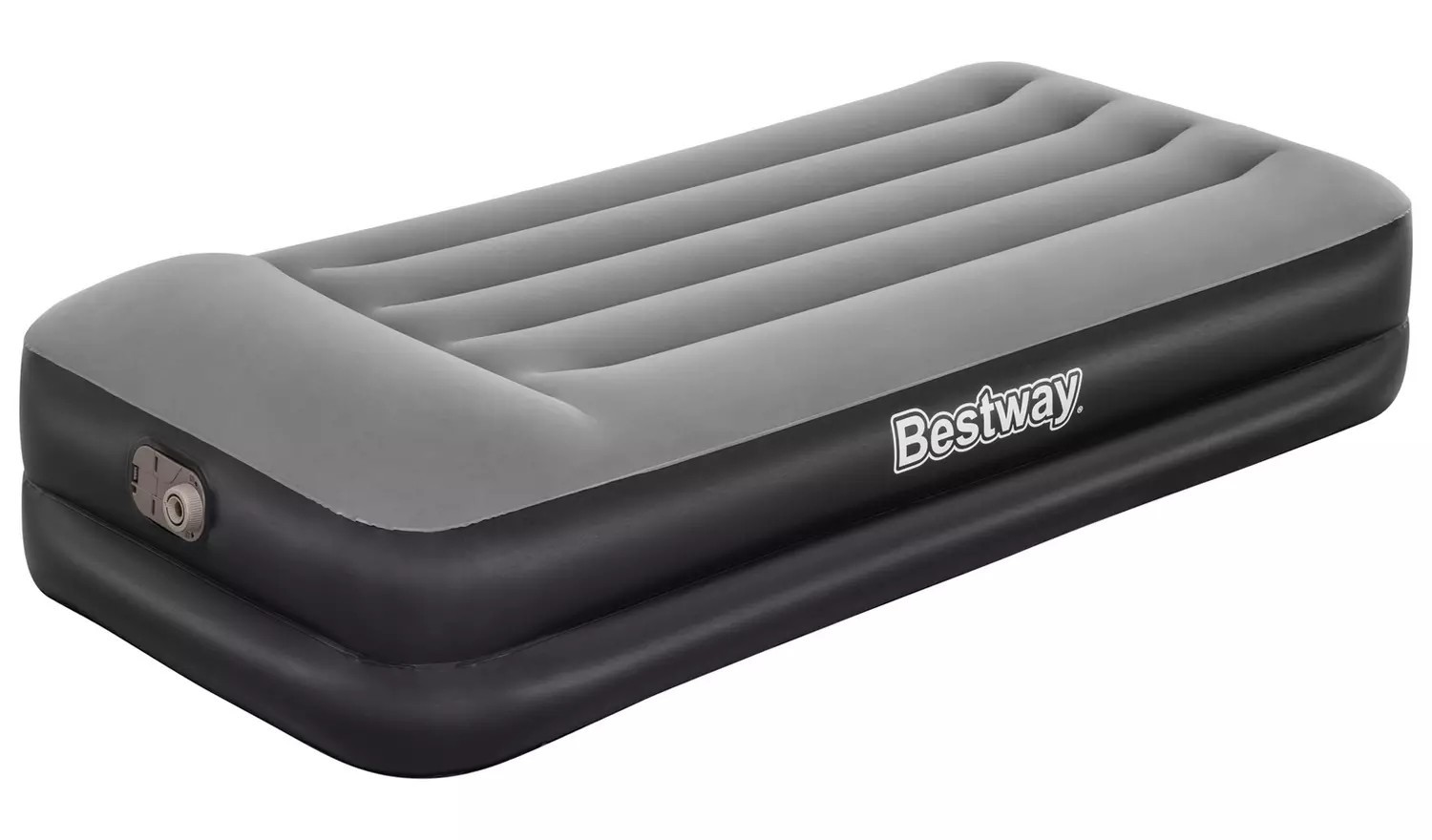 Bomba eléctrica incorporada de PVC premium cama de aire elevada individual Bestway