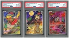 Pokemon PSA 8&10&9 AUTO 10&9&8 Pikachu & Meowth & Cubone AR Yumeko 2025 CHN