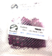Swarovski Crystal 4mm Fuchsia 5601 144 pcs