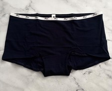 PINK Victoria's Secret Boyshort Boy Short Panty Blue Logo Band M L XL