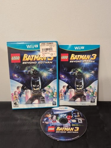 Lego Batman 3: Beyond Gotham (Nintendo Wii U, 2014) WB Games - CIB Complete
