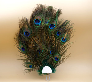 Natural Peacock Feathers 12 Inch for Hat DIY Crafts Arts...