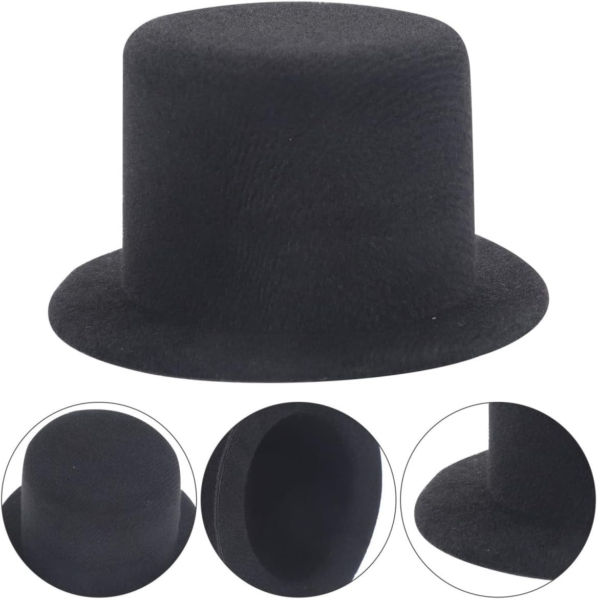 iplusmile 4pcs Mini Top Hats Miniature Elegant Small Hat Collection for... 