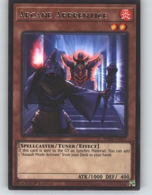 Arcane Apprentice (Super Rare) PHRE-EN057 Yu-Gi-Oh 1st Edition NM