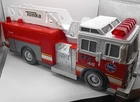 Vintage 2011 Tonka Firetruck TKFD #46 With Ladder, Makes Sound, & Lights Flash
