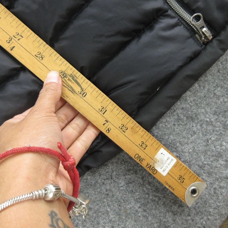 Chaqueta Lululemon Mujer Mediana Negra Con Capucha Larga Acolchada Puffer Abrigo de Invierno Foto 4 de 4