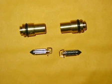 2 Float Valve Needle & Seat assembly VMAX XVZ13 Venture XV535 Virago 