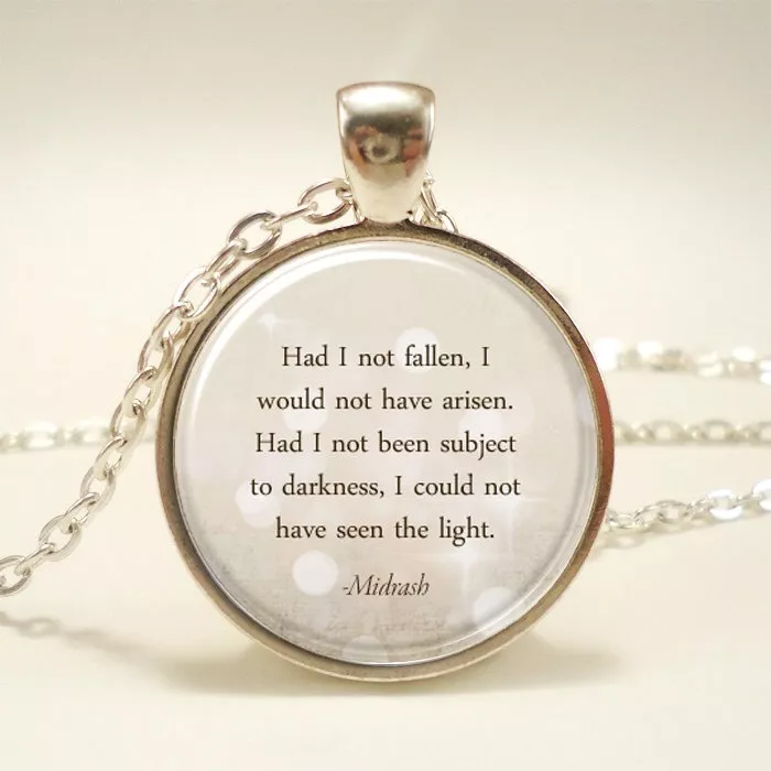 I Still Believe Sterling Silver Pendant Necklace | Anne Frank Quote -  Clothed with Truth