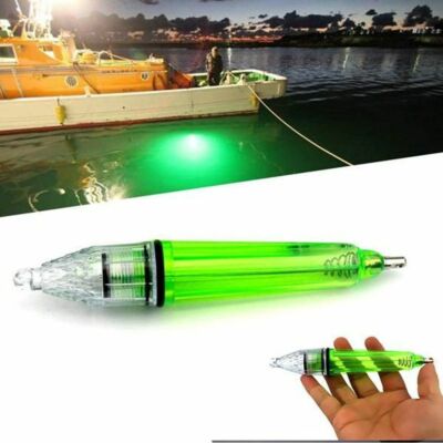 Mini LED Flash Fishing Light Deep Drop Underwater Squid Bait Lure Lamp ...