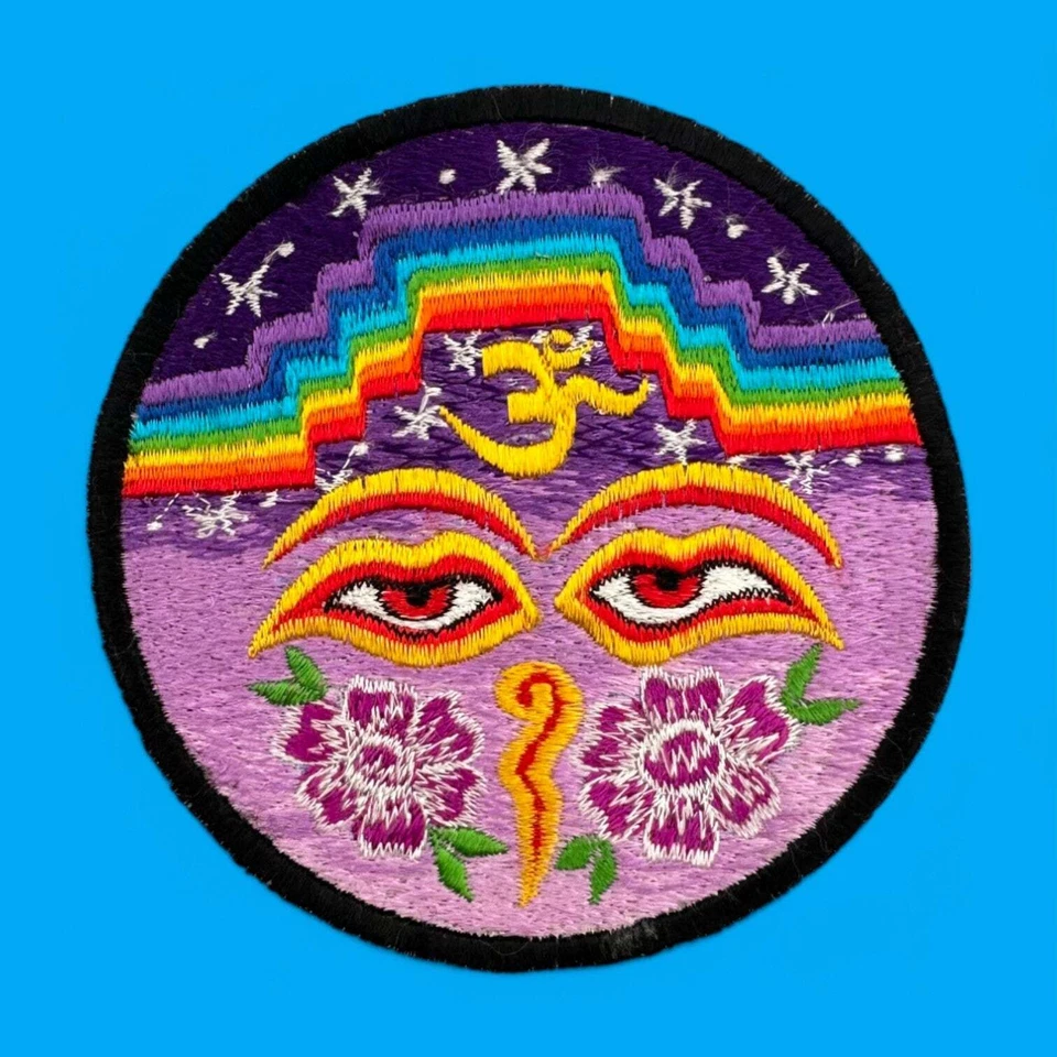 Embroidered Patch - Mystic Eyes or Celtic Knot - Color Variation] - Sew-On - Image 2 of 4