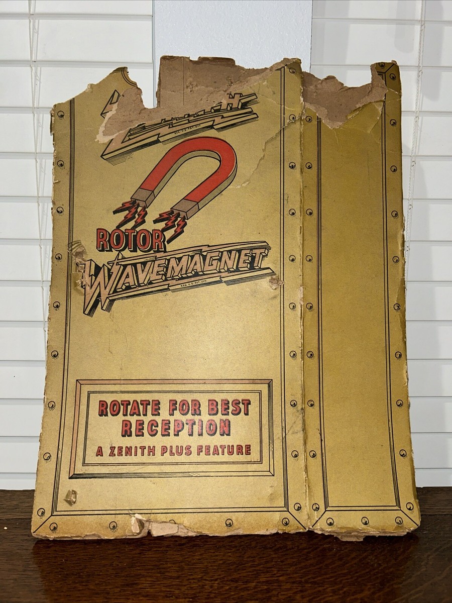 Zenith Rotor Wave Magnet Wavemagnet Antenna For Console Radio 1942