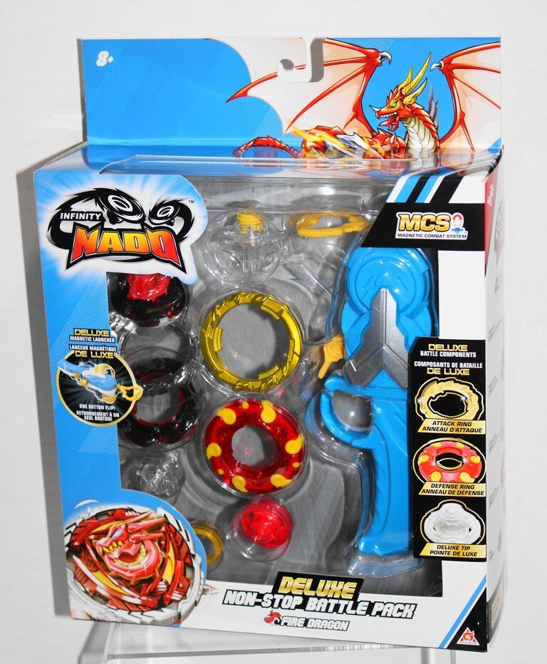 Infinity Nado V Deluxe Non-Stop Battle Pack - Fire Dragon - New | eBay